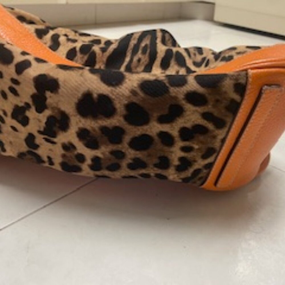 Dolce & Gabbana Orange Leopard Handbag - Picture 4 of 15